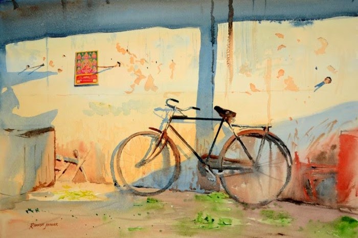 Современный индийский художник. Ramesh Jhawar