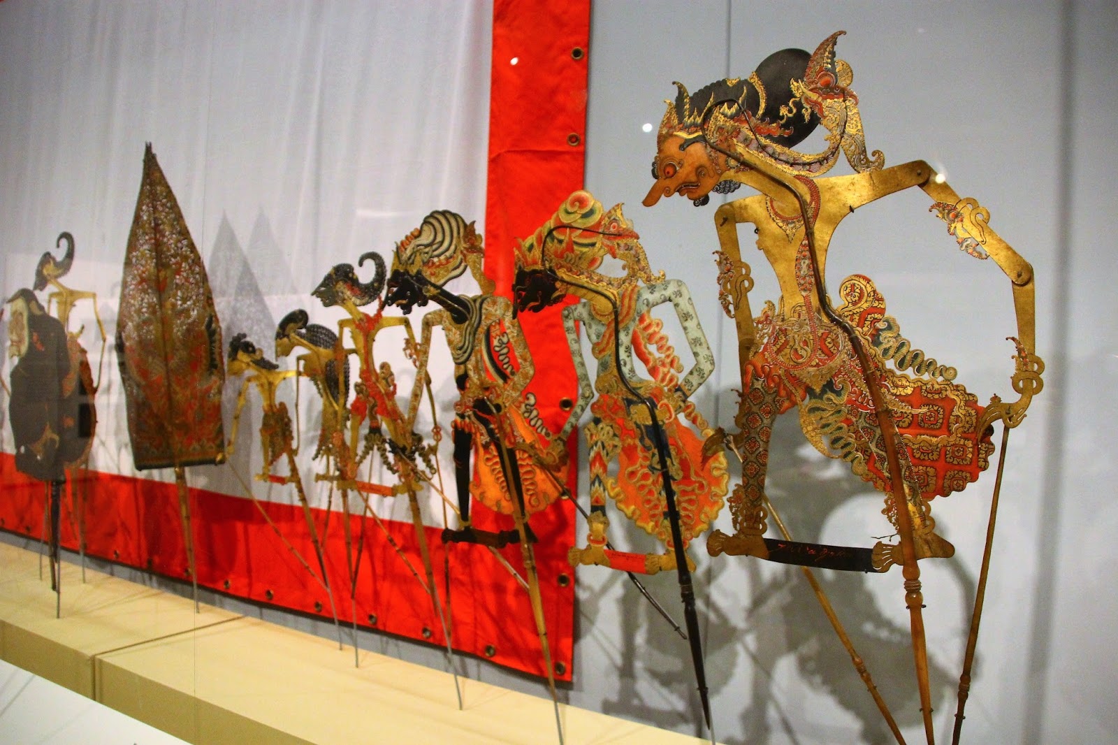 Shadow Puppet Theatre at the British Museum Work