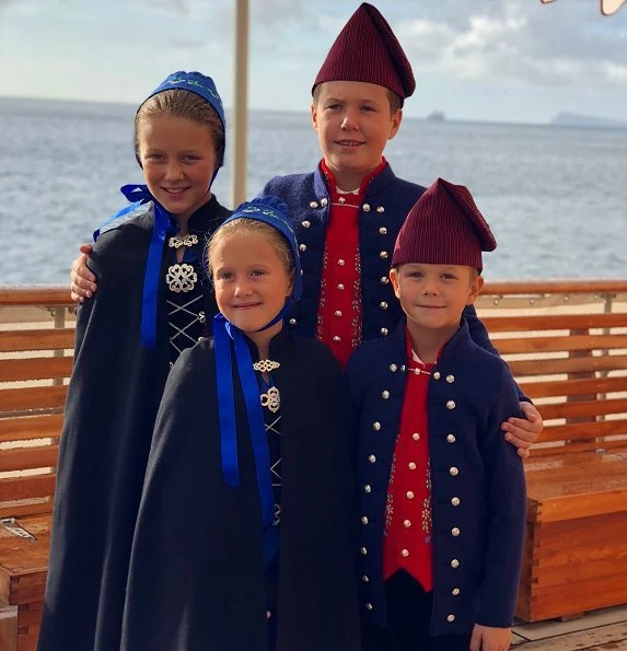 Crown Prince Frederik, Crown Princess Mary, Prince Christian, Princess Isabella, Prince Vincent and Princess Josephine visited Faroe Islands