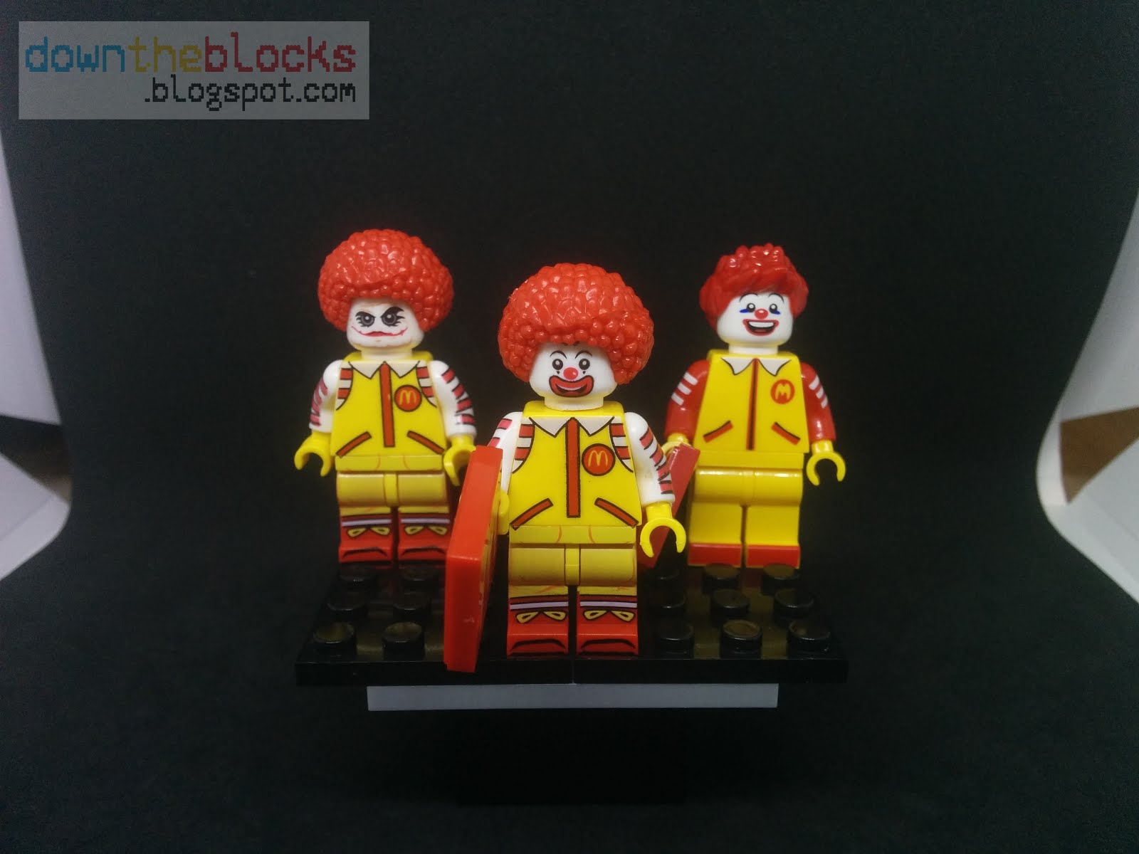 Ronald McDonald Iego compatible Mega Blocks Minifigure figures Special MOC 