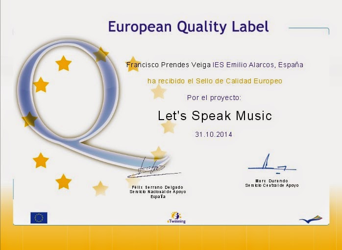 eTwinning European Quality Label