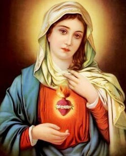Virgen María Imagen de la Virgen María a colores