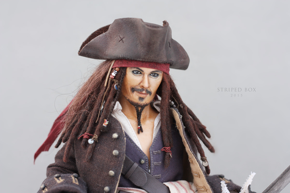 Captain Jack Sparrow | Создание Джека Воробья. Часть II, образ