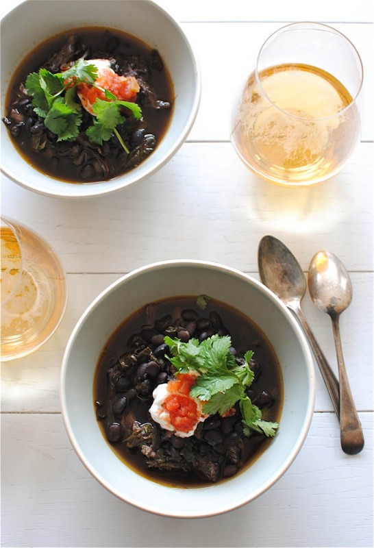 Slow Cooker Pork and Black Bean Soup Sahara's Cooking