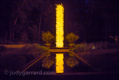 Chihuly Saffron Tower