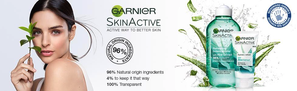 garnier natural aloe extract toner
