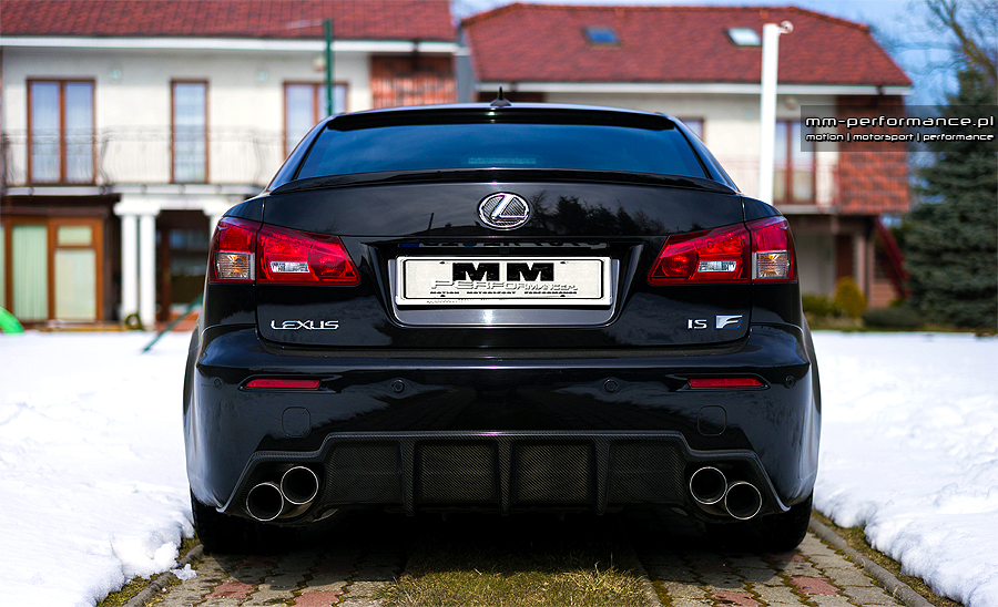 MMPerformance.pl Lexus IS F Dyfuzor Zderzaka Tylnego