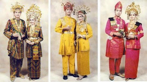 baju pengantin adat minang modern Baju Kurung Riau Minang