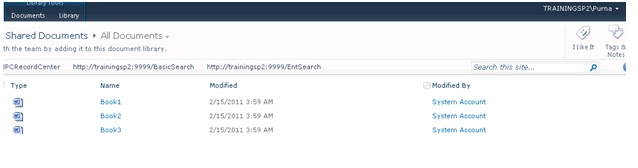 Sharepoint Record Purna's MORE SHAREPOINTS : Record Center in Sharepoint 2010