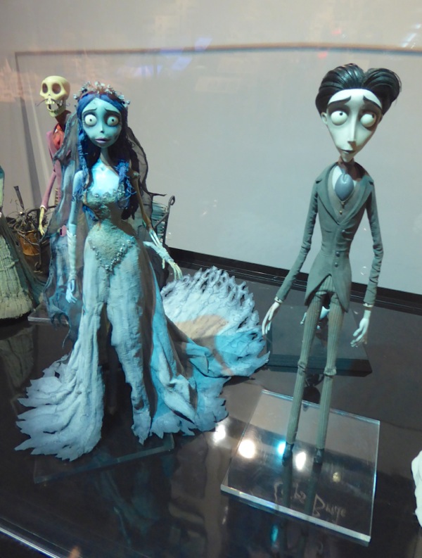 Original stop-motion puppets from Corpse Bride.