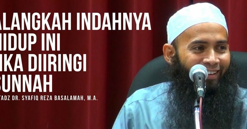 Syafiq Riza Basalamah Biografi