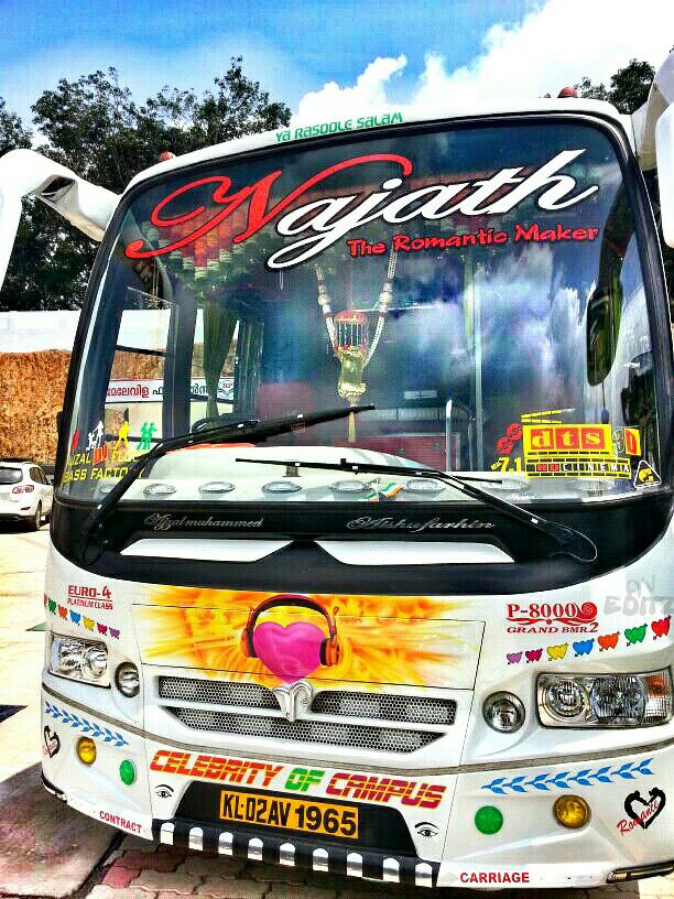 kerala tourist buses najath tours