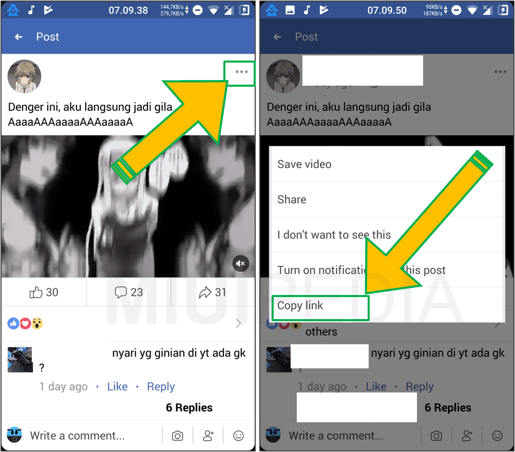 Cara Menyimpan Video Facebook Dan Messenger Lite Tanpa Aplikasi - Miuipedia