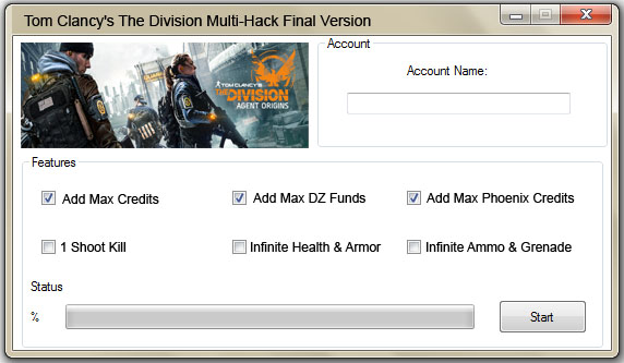 The division phoenix credits hack - fodsoft