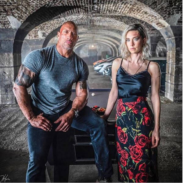 Vanessa Kirby Dwayne Johnson Vanessa Kirby Dwayne Johnson