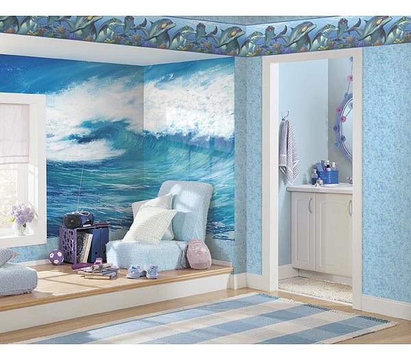 ديكورات جدران غرف اطفال