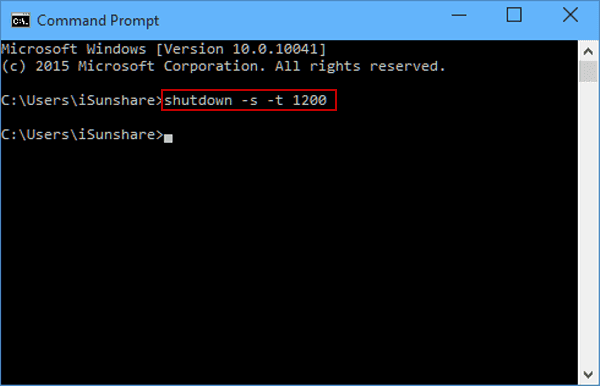 mac shutdown command