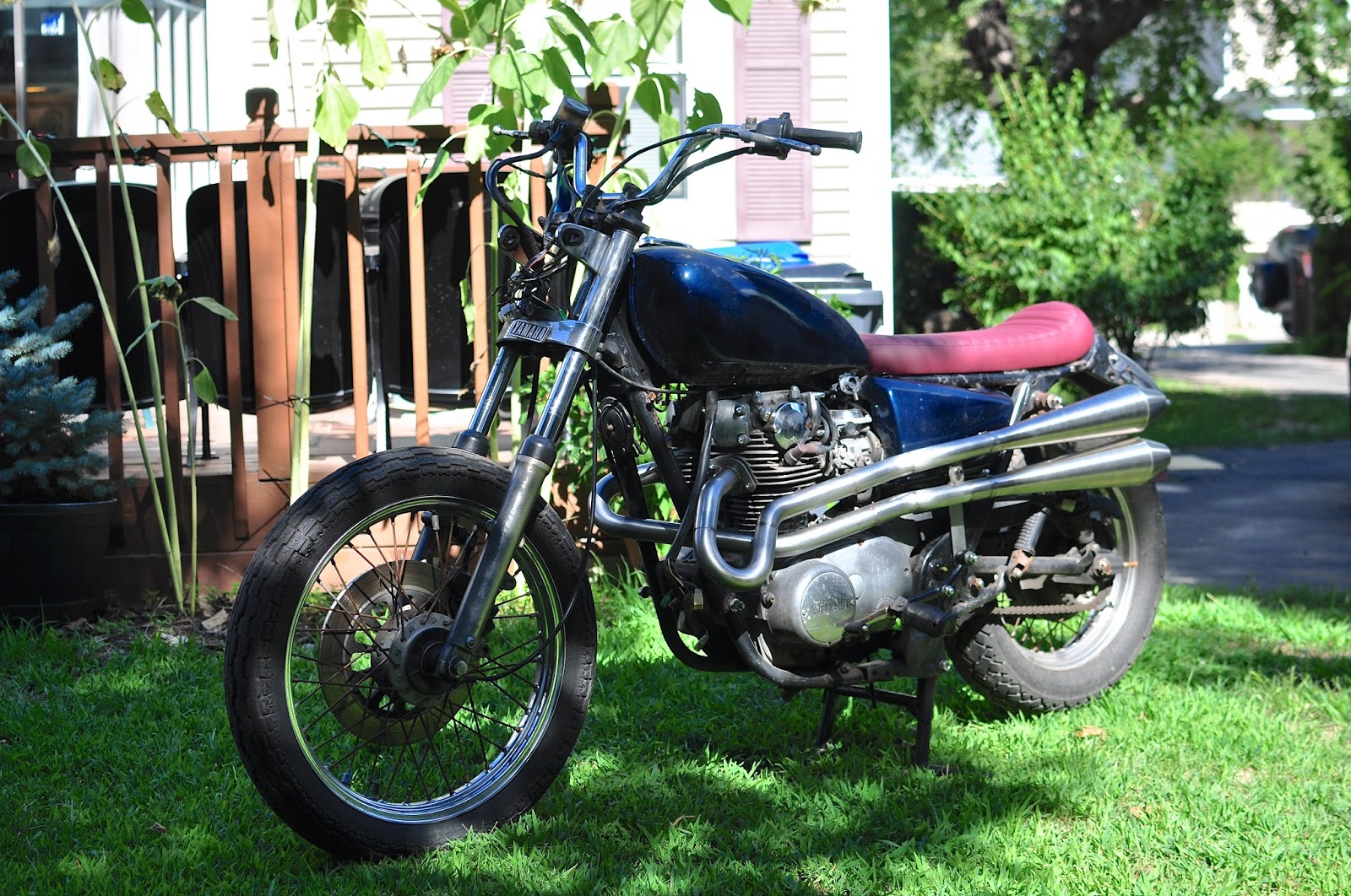 Counter Balance Motorcycles Stainless xs 650 Exhaust system