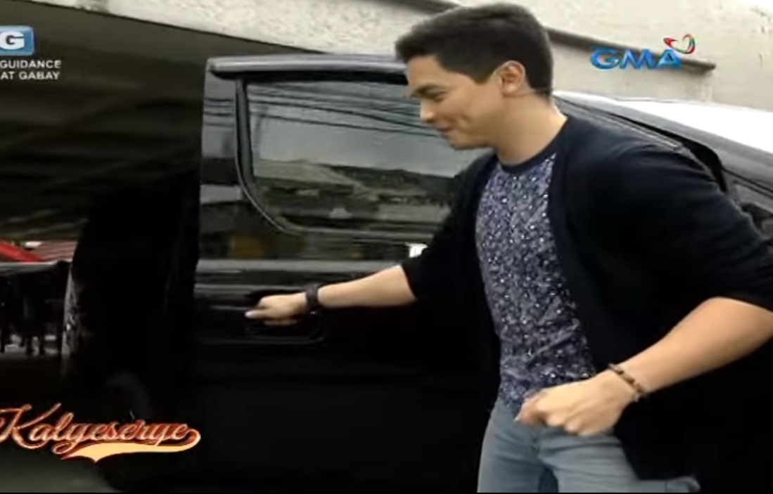 WATCH Maine Mendoza is the First Passenger of the New Car of Alden Richards PINOY ETCHETERA