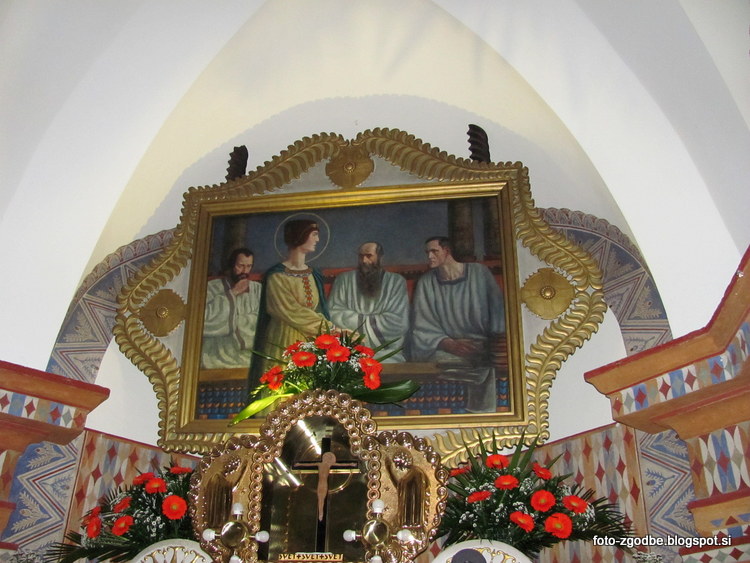 Topol nad Medvodami, cerkev sv. Katarine Slovenija