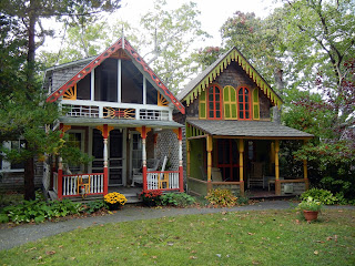 Gingerbread homes in Oak Bluffs 