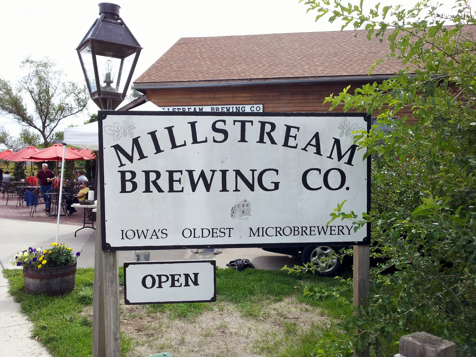 History and Culture by Bicycle Amana, Iowa Millstream Brewing Company