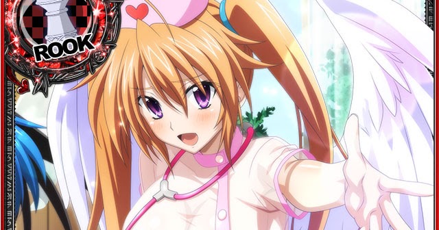 high school dxd mobage cards nurse vi shidou irina 2 black and white christmas cards