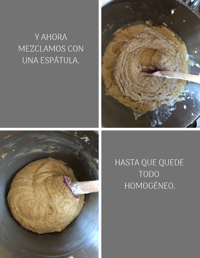 Preparación Bundt cake de cereales con miel