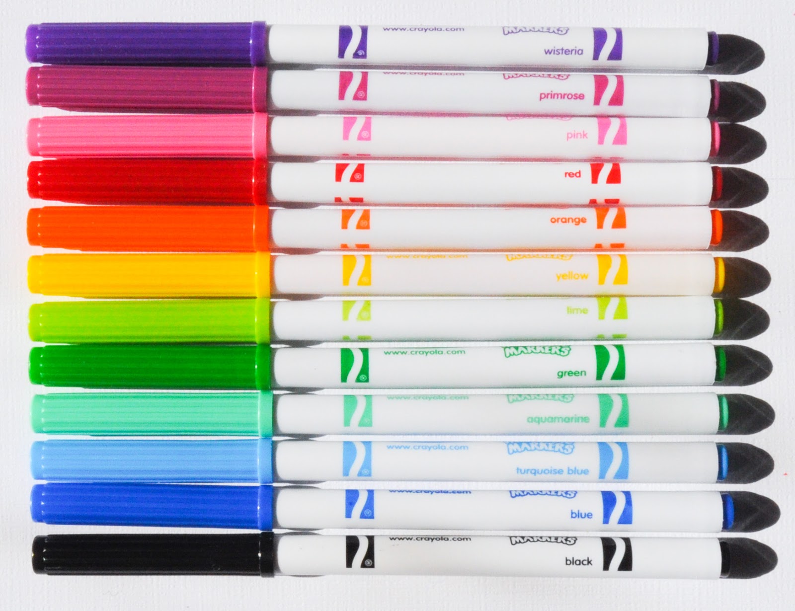 12 Count Crayola Doodling Washable Markers: What's Inside the Box ...
