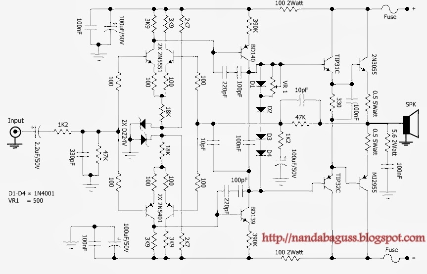 53+ Skema Rangkaian Amplifier Rakitan