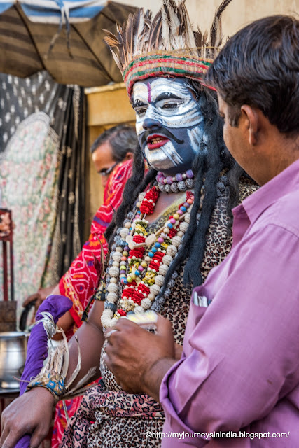 Artist with Lord Shiva Makeup Rajasthan