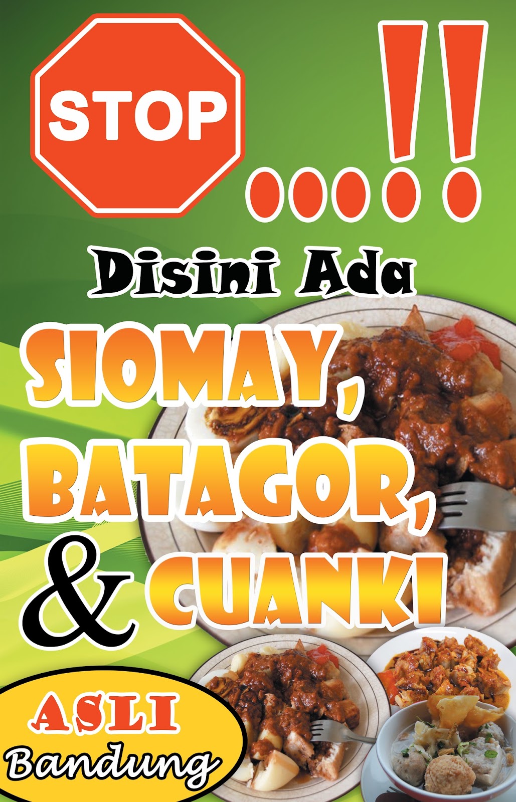 Contoh Spanduk Batagor - contoh spanduk makanan dan minuman