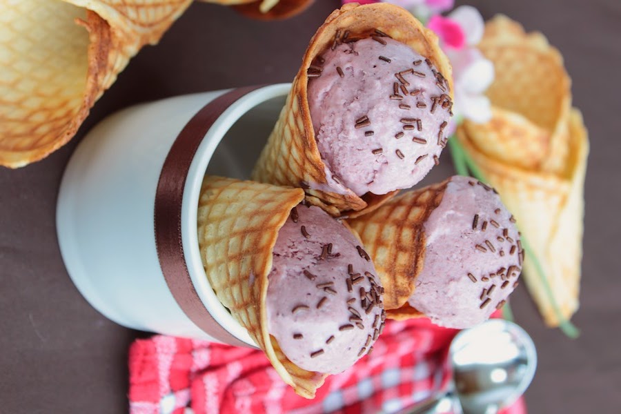de Glace aux Fruits Rouges