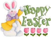 J Happy Easter, everybody! Here the sun is shining and flowers blooming… happy easter bunny