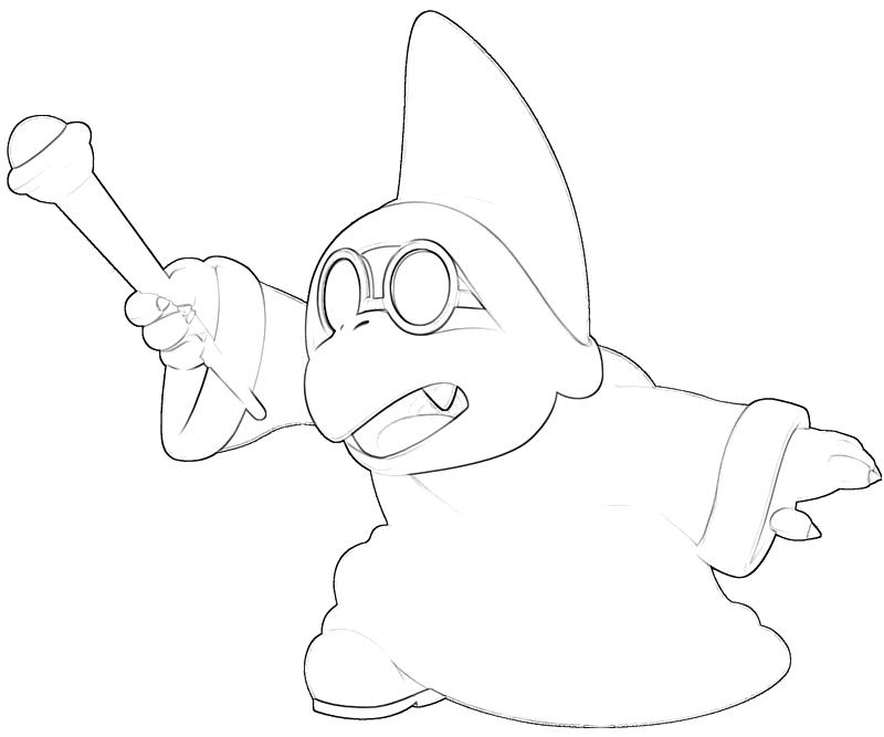 Kamek Coloring Pages Coloring Pages Kamek Coloring Pages Coloring Pages