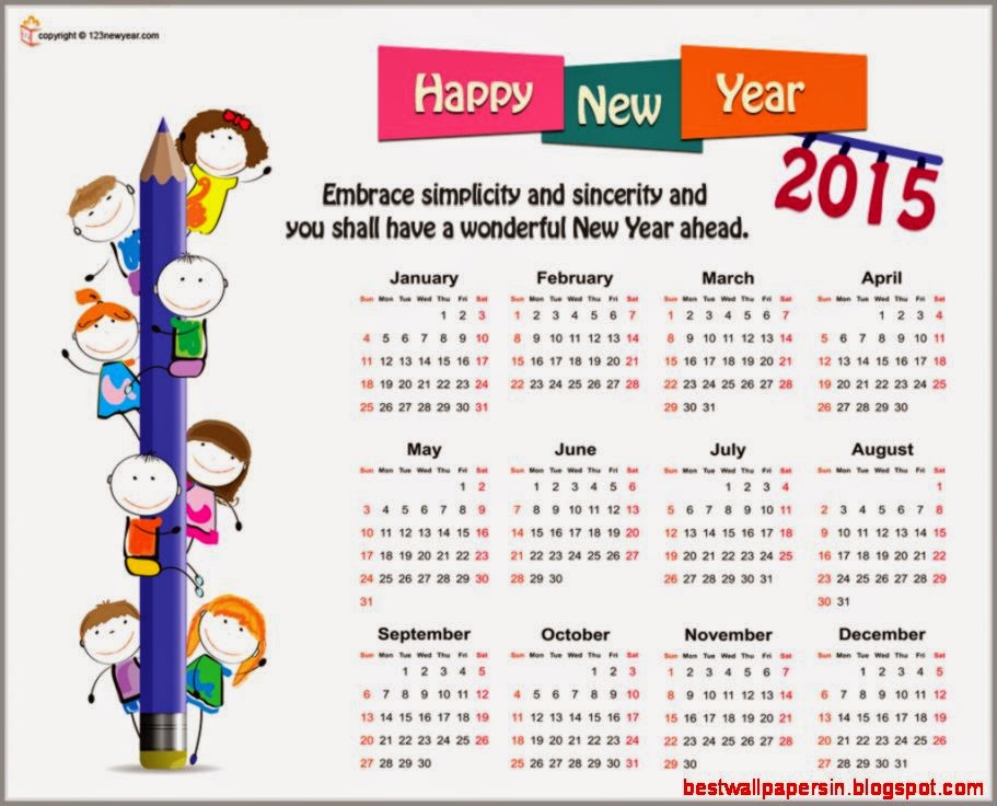Printable Calendars 2015