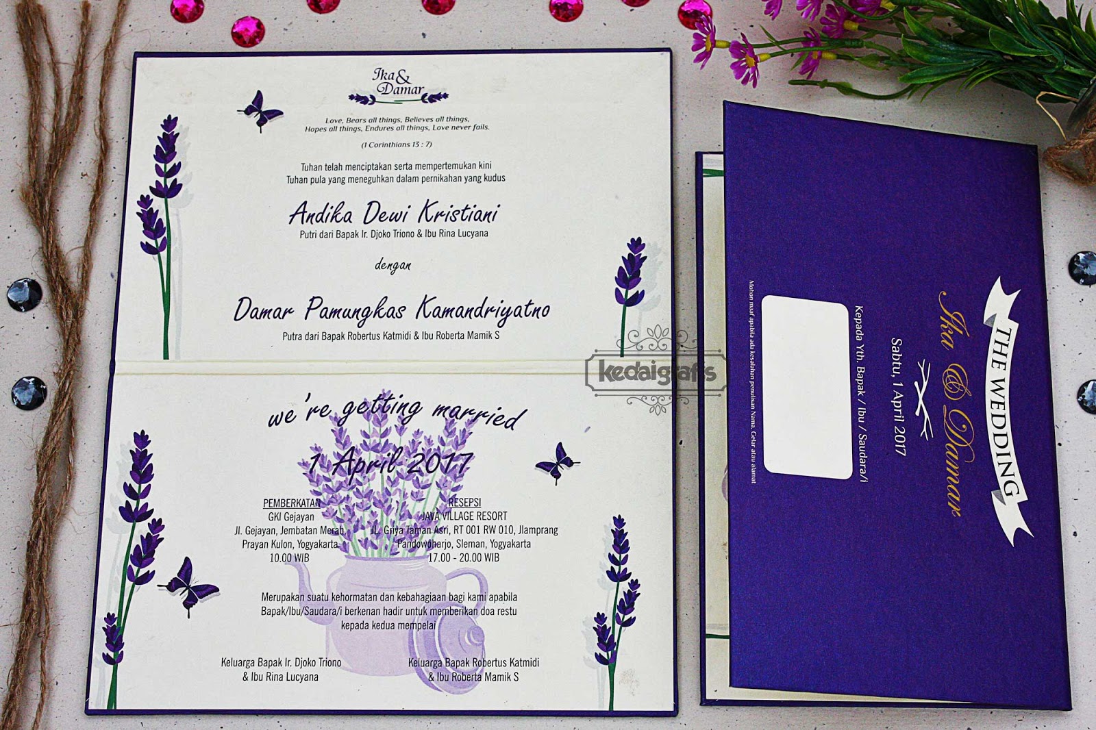 Contoh Undangan Pernikahan Syari Aneka Macam Contoh