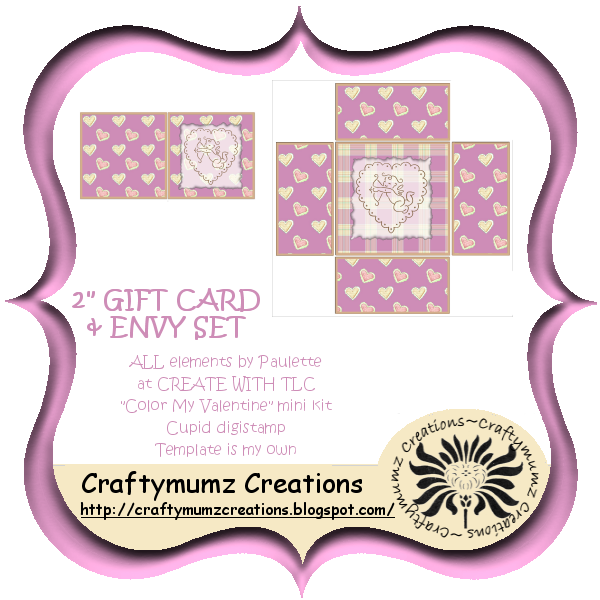 Craftymumz Creations FREE PRINTABLE for Valentine's Day
