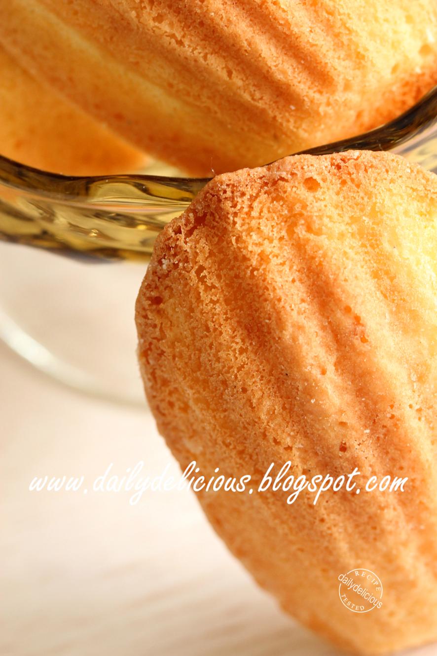dailydelicious Orange Madeleine Little cake for relaxing afternoon.