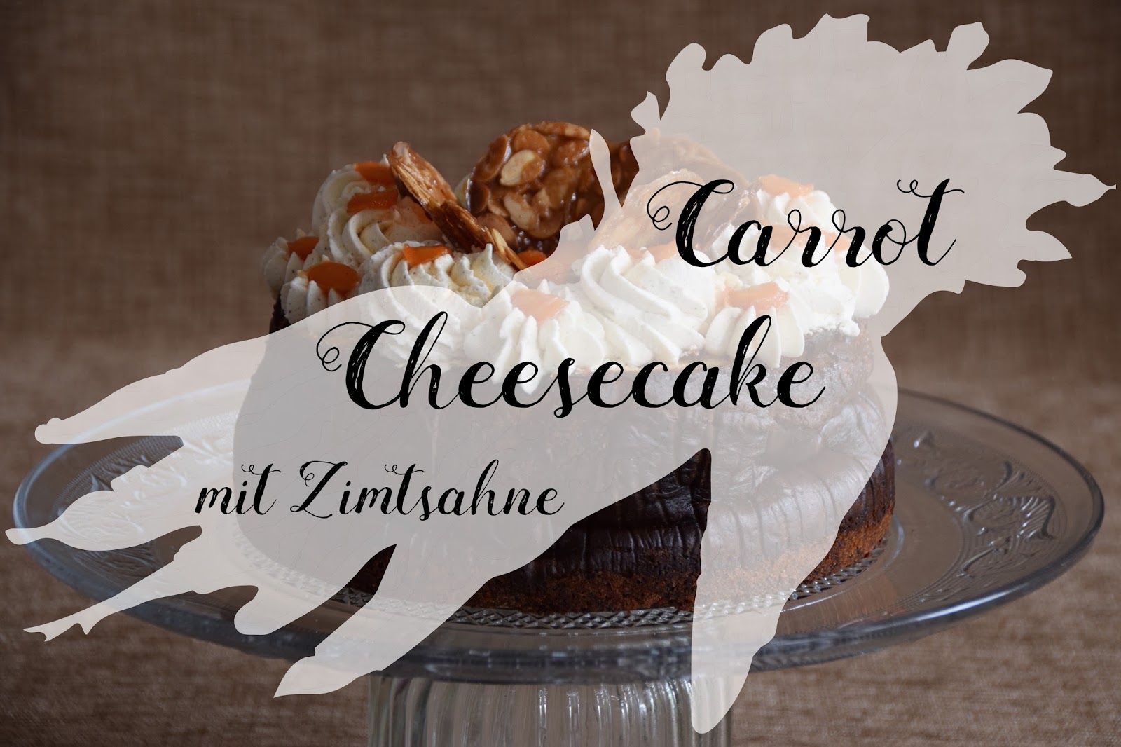 Carrot Cheesecake mit Zimtsahne | Marion&amp;#39;s Kaffeeklatsch