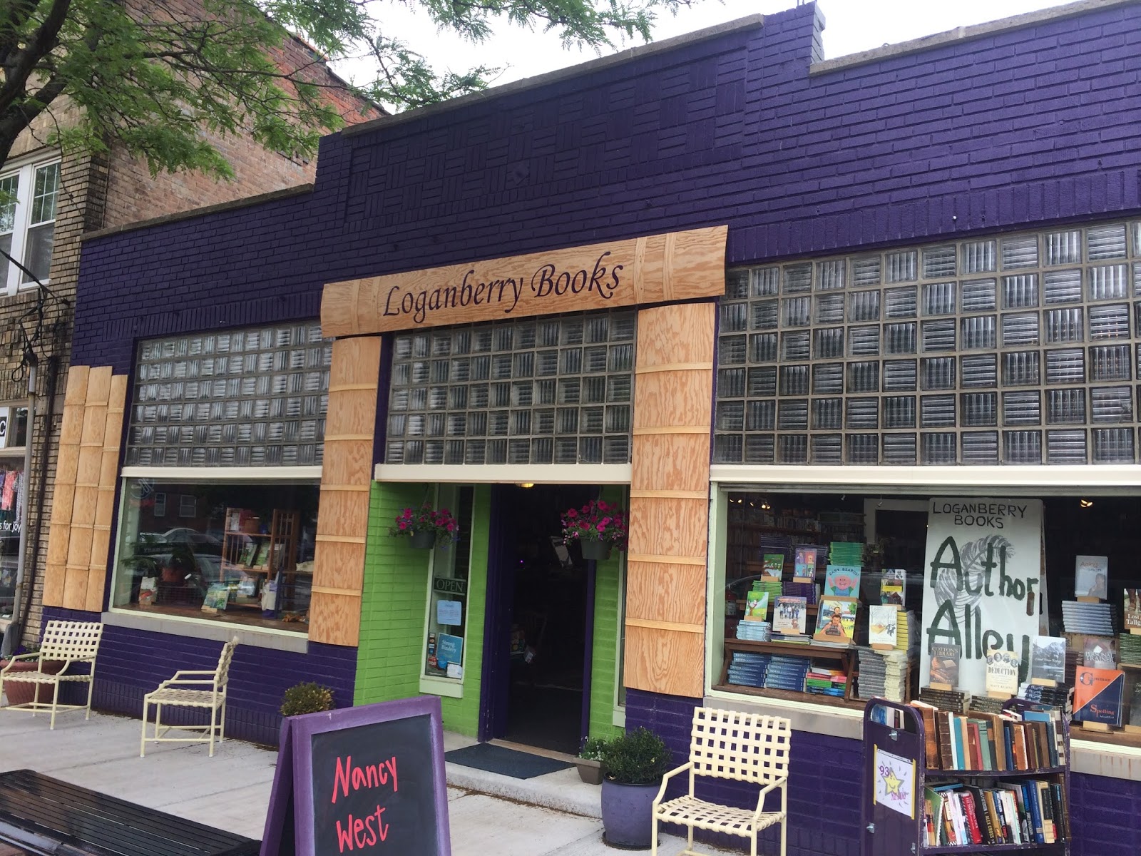 The Indie Bob Spot Loganberry Books Shaker Heights, OH