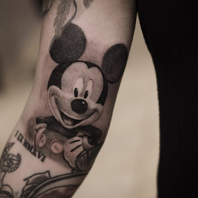 Tatuagens clássicas do Mickey Mouse Tatuagens clássicas do Mickey Mouse