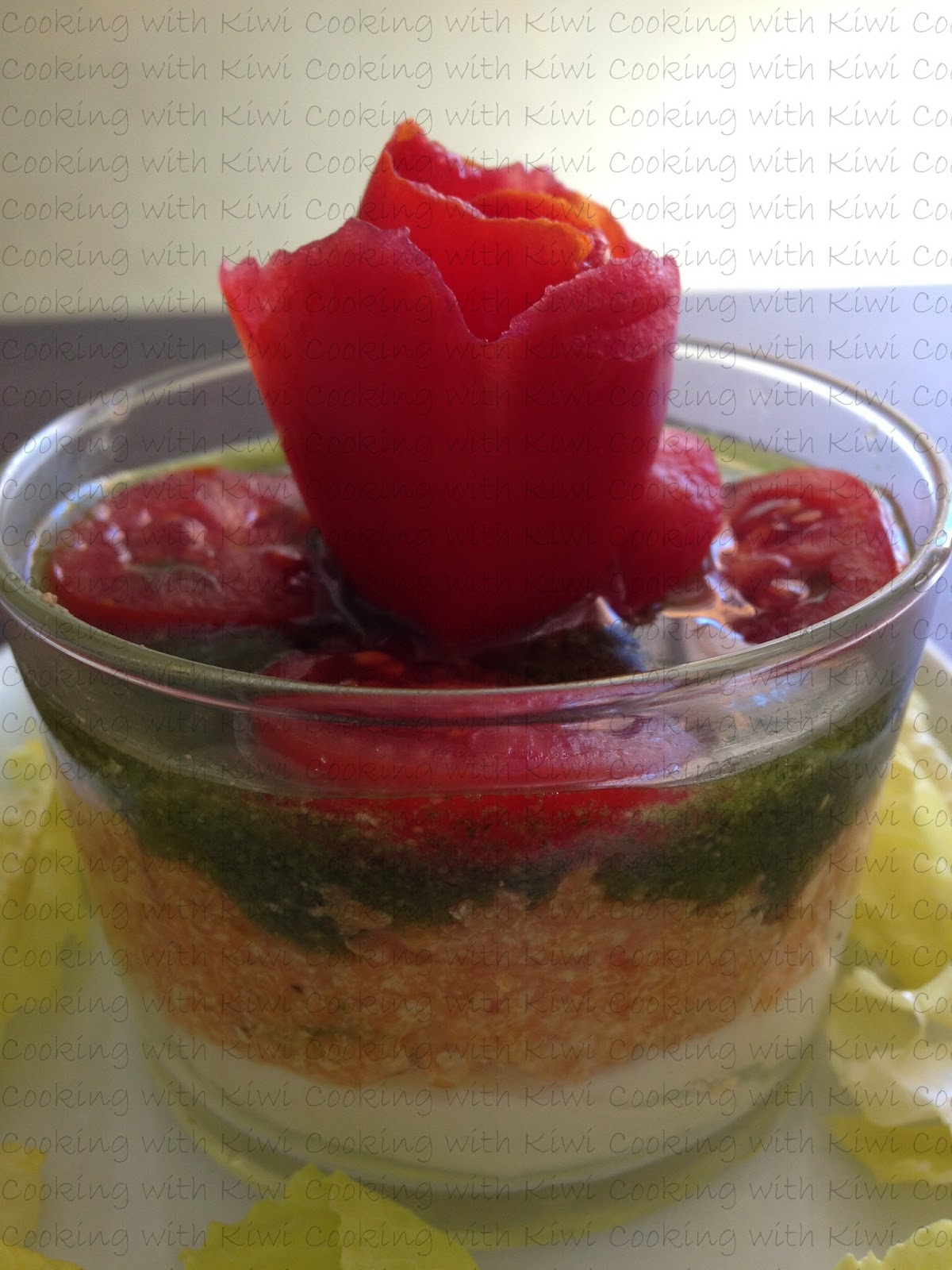 COOKING WITH KIWI MOUSSE DE TOMATE