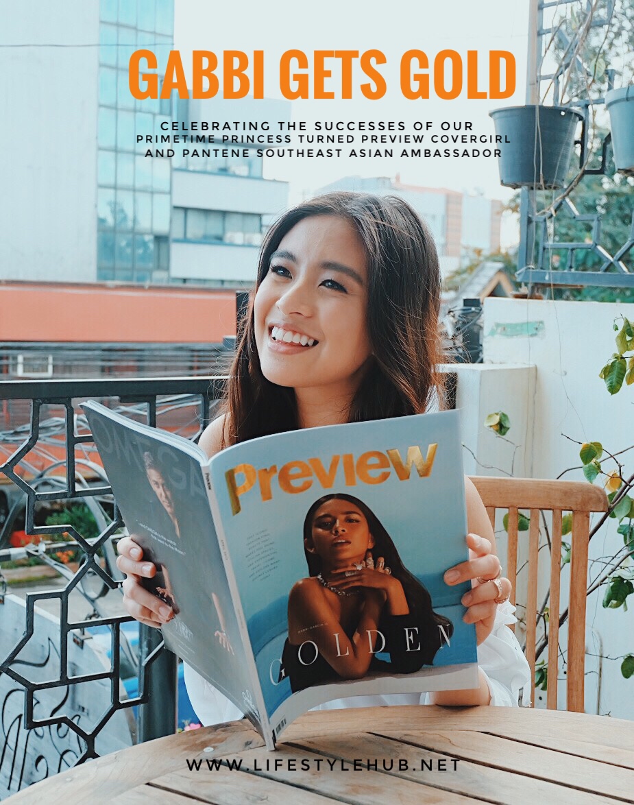 the lifestyle hub gabbi garcia for pantene and preview magazine