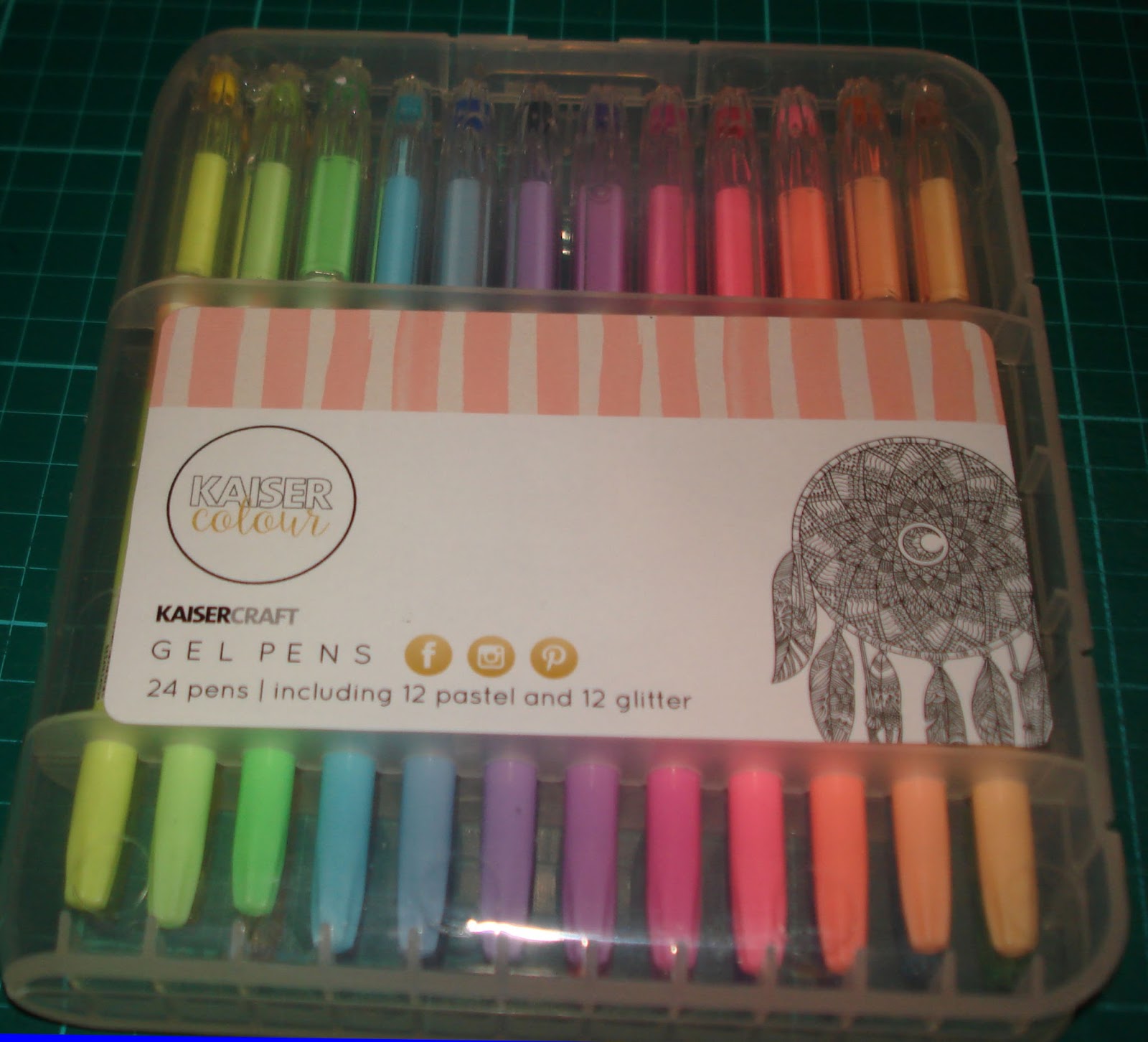 Lorraine Lives Here Kaisercraft gel pens