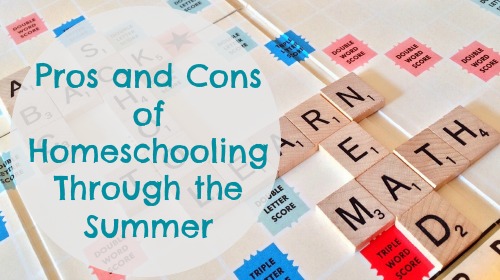 Homeschool in the summer Homeschool in the summer