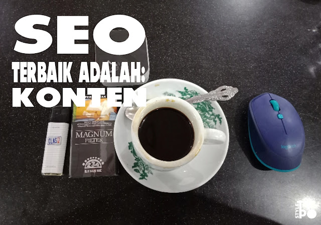 ilustrasi SEO SEO terbaik itu adalah konten yang berkualitas