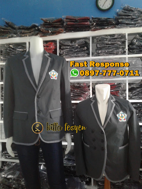 jas blazer almamater anak sekolah