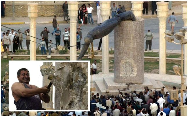 Profil Penghancur Patung Saddam Hussein, Sekarang Menyesal Profil Penghancur Patung Saddam Hussein, Sekarang Menyesal