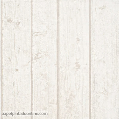 Papel Pintado Madera Oferta en color Crema Papel Pintado Madera Oferta en color Crema